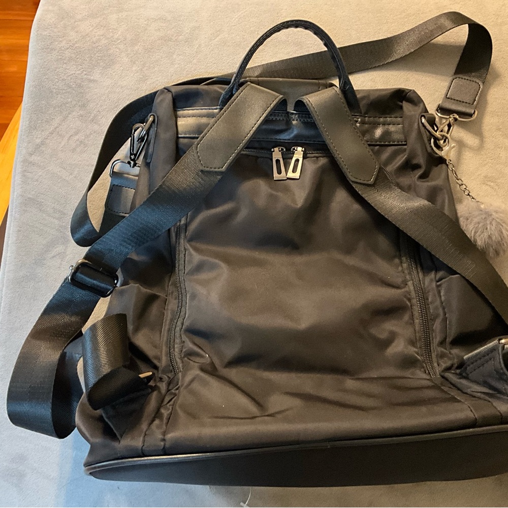 Anti-Antitheft, Black, Backpack, Convertible, To … - image 2